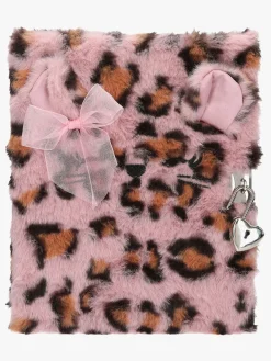 TOPModel Dagbog Pelset med Hjertelås, Pink