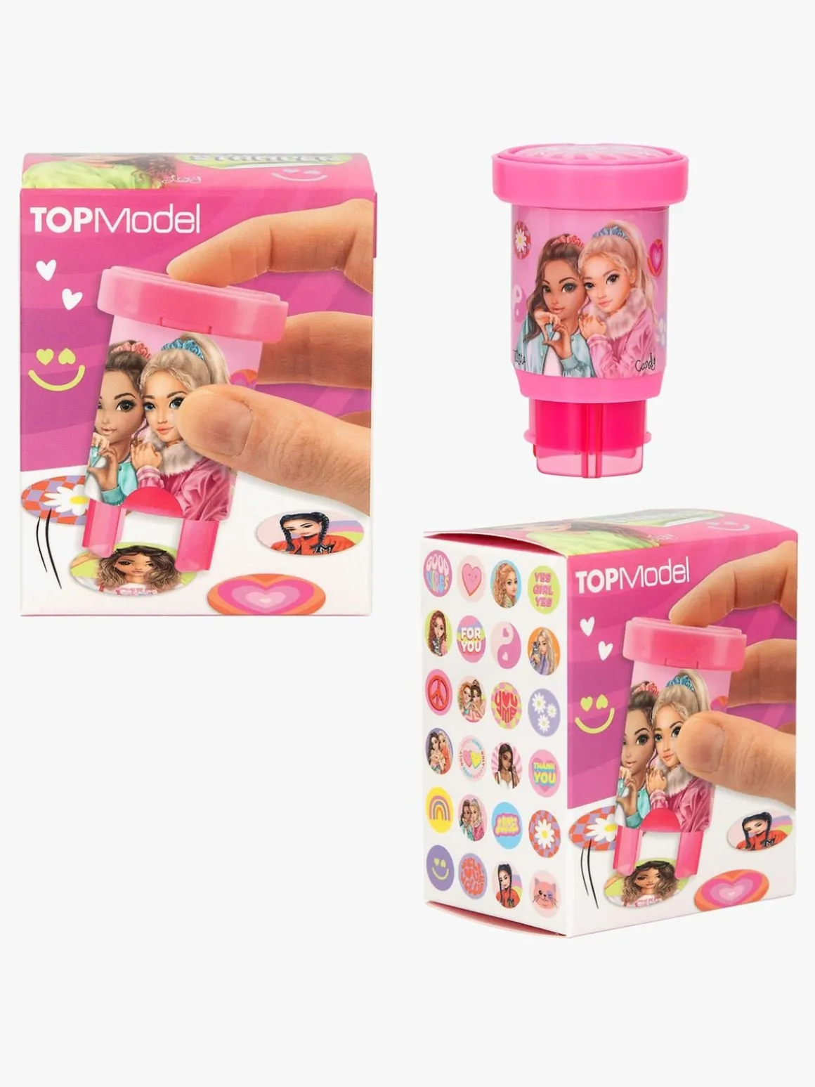 TOPmodel Klistermærkestempel