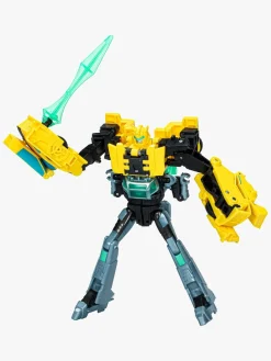 Transformers EarthSpark Cyber-Combiner Figursæt Bumblebee & Mo Malto