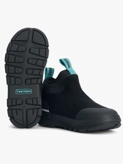 Tretorn Lunar Hybrid Gummistøvler, Sort/Sort