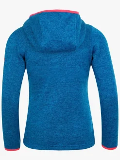 Trollkids Jondalen Fleecetrøje, Medium Blue/Coral