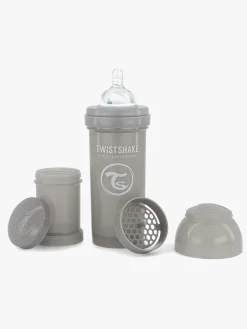 Twistshake Sutteflaske Anti-Kolik 260 ml, Grå