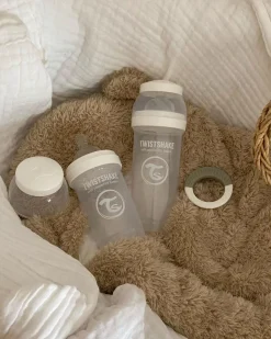 TwistShake Sutteflaske Anti-Kolik 180 ml, Hvid