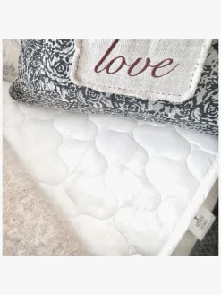 Umami Secura Vandtæt Rullemadras 40x90 cm, Hvid