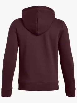Under Armour Fleece FZ Hættetrøje, Red