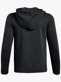 Under Armour Fleece FZ Hættetrøje, Black