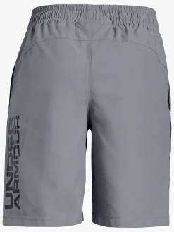 Under Armour UA Woven Graphic Shorts, Steel