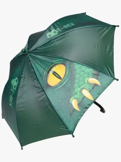 Valiant Dino Paraply, Blå/Grøn