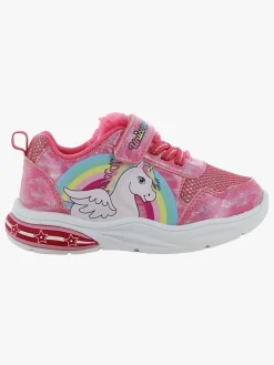 Valiant Unicorn Blinkende Sneakers, Fuchsia/Fuchsia