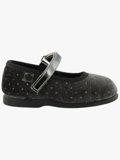 Victoria Mercedes Terciopelo Ballerina, Grey