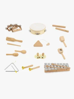 VIGA Aktivitetspanel med Slagtøjsinstrumenter