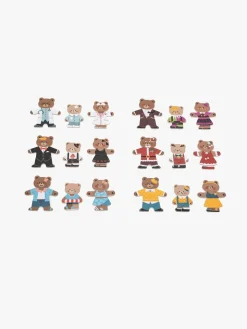 VIGA Dress Up Magnetsæt Bjørn Familie 54 Stk.