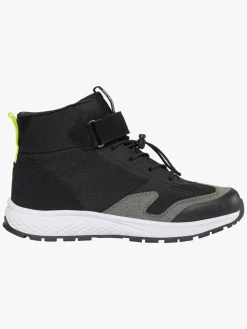 Viking Century Mid 1V SL WP Sneakers, Black/Lime