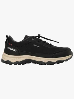 Viking Crude Low WP Sneakers, Black/Charcoal