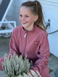 Viking Playtime Fleecetrøje, Pink