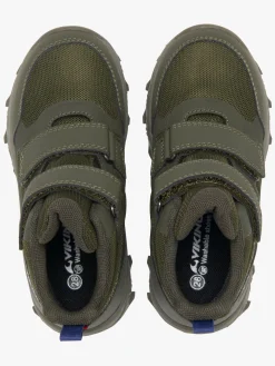 Viking Track Mid WP Sneakers, Olive