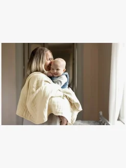 Vinter & Bloom Layered Stofble, Pearl White