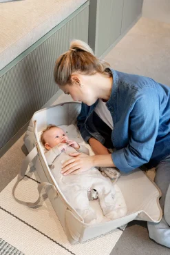 Voksi Carry Me Blød Lift, Grey Cream