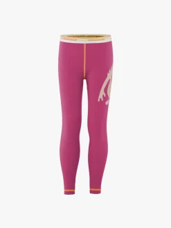 Vossatassar Monsteruld Solid Skiunderbukser, Light Pink