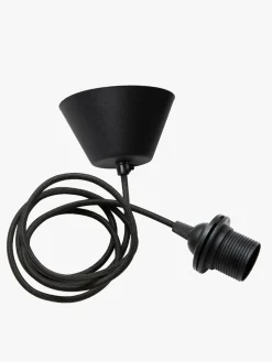 Watt&Veke Lampefatning E27, Sort