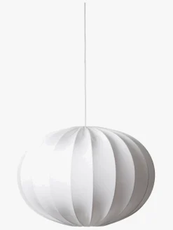 Watt&Veke  Oval Bold Lampeskærm 65, Hvid