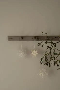 Watt&Veke Star Mix Juledekorationer 3-pak, Hvid