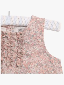 Wheat Breathe Kortærmet Bluse, Powder Flowers