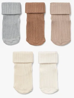 Wheat Gaveæske Evig Strømper 5-pak, Blå