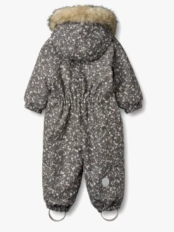 Wheat Nickie Køredragt, Black Sea Open Flowers