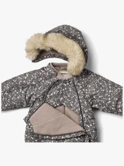 Wheat Nickie Køredragt, Black Sea Open Flowers