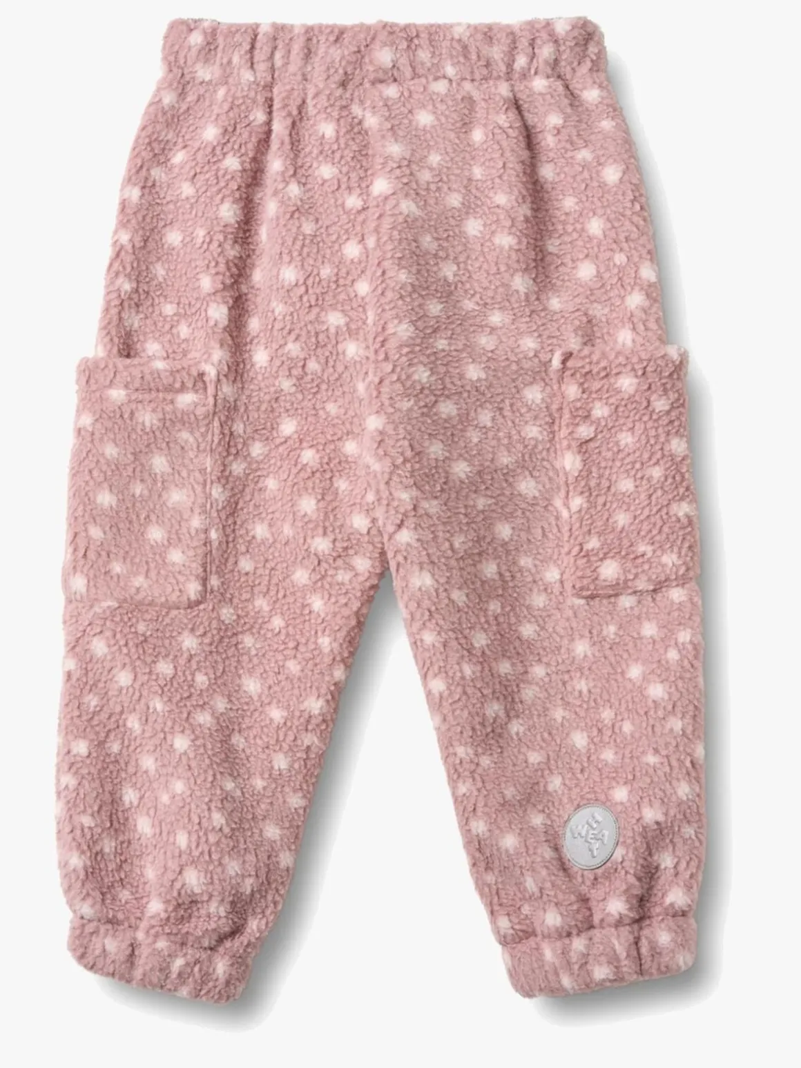 Wheat Suun Fleecebukser, Rosewood Dots