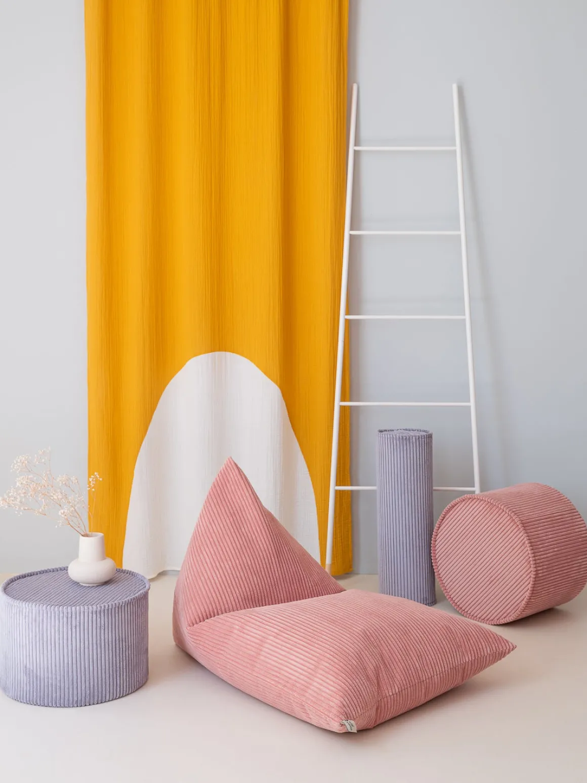 Wigiwama Big Lounger Sækkestol, Pink Mousse