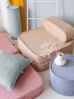 Wigiwama Flip Foldbar Stol 150x60 cm, Brown Sugar