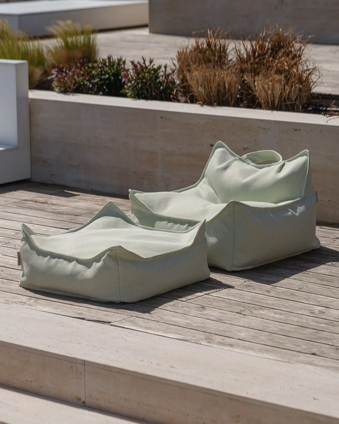 Wigiwama Herba Udendørs Firkantet Puf