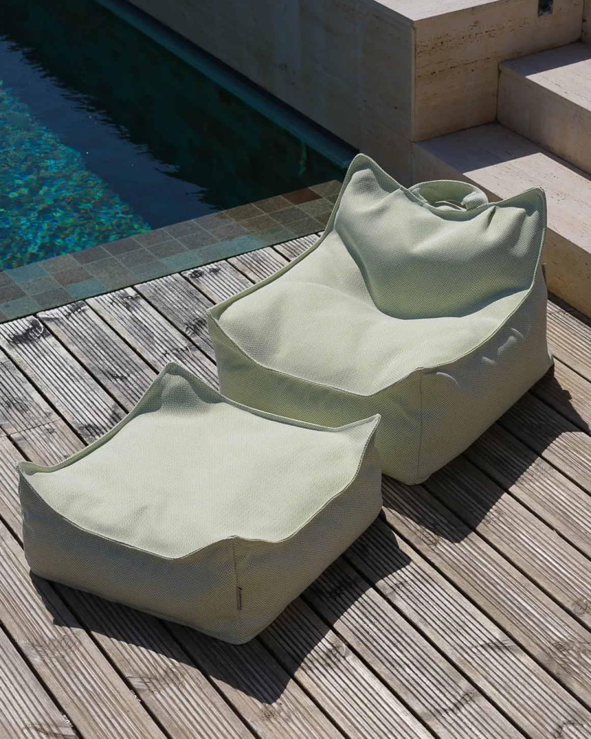 Wigiwama Herba Udendørs Firkantet Puf