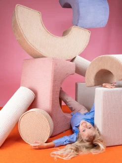 Wigiwama Rainbow Legesæt, Pink Mousse