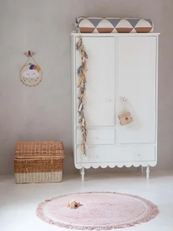 Wood Luck Babushka Garderobeskab, Hvid