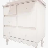 Wood Luck Babushka Kommode &  Puslebord, Hvid