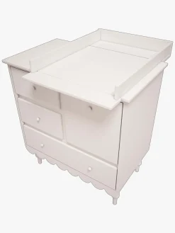 Wood Luck Babushka Kommode &  Puslebord, Hvid