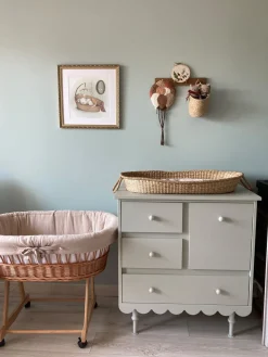 Wood Luck Babushka Kommode, Olive