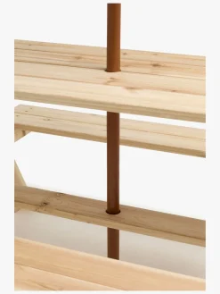 Woodlii Picnicbord med Parasol, Træ