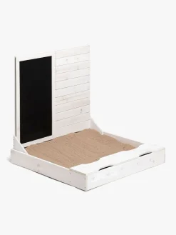 Woodlii Sandkasse m. Tavle, Hvid