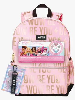 WOW Generation Rygsæk med Mærker, Pink
