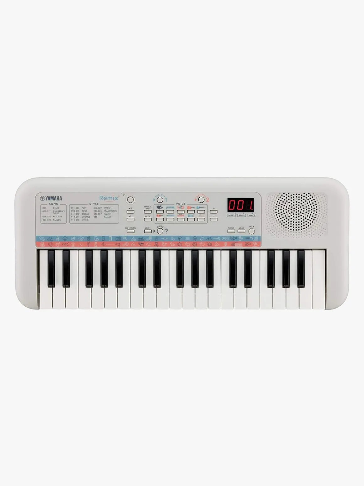 Yamaha PSS-E30 Keyboard, Hvid