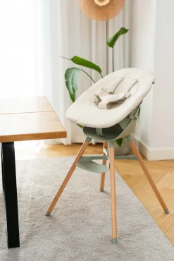 Ziza Sæt til Nyfødte, Olive/Beige